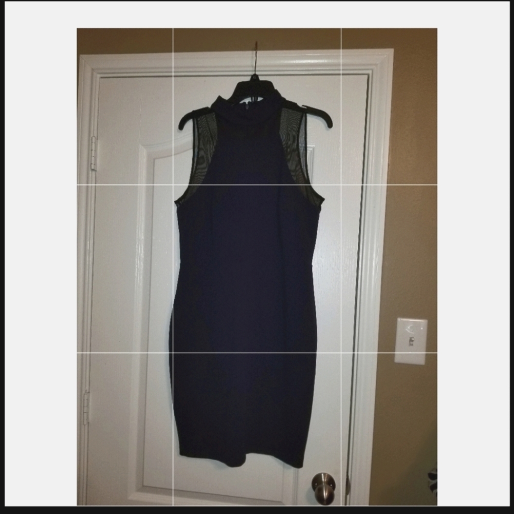 INC Lovely Navy Blue Bodycon Dress